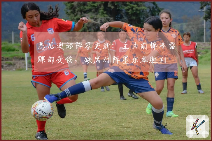 悉尼澳超阵容更新：主力前锋洛雷踝部受伤，缺席对阵墨尔本胜利