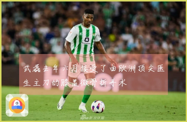 武磊去年六月接受了由欧洲顶尖医生主刀的膝盖微骨折手术